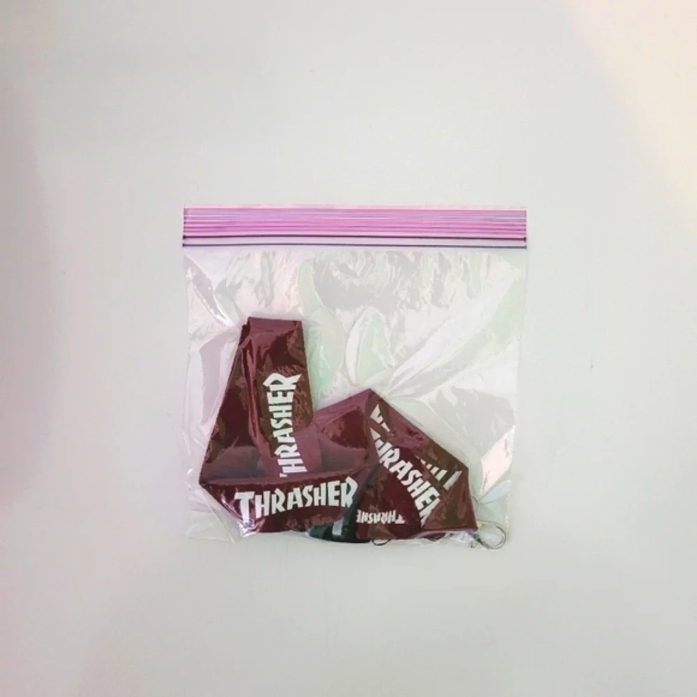 Thrasher Purple One Size Lanyard with Clip